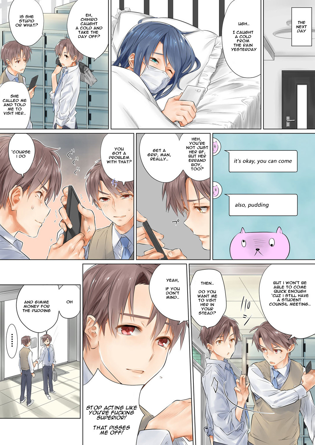 Hentai Manga Comic-NTR Girlfriend ~ Having Sex With My Boyfriend's Younger Twin Brother~-Chapter 1-14